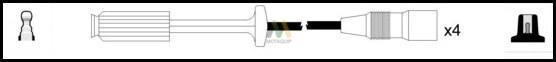 Motaquip LDRL1122 - Set kablova za paljenje www.molydon.hr