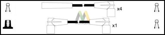 Motaquip LDRL1326 - Set kablova za paljenje www.molydon.hr
