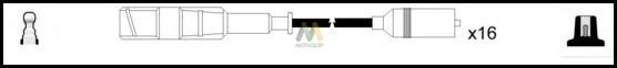 Motaquip LDRL846 - Set kablova za paljenje www.molydon.hr