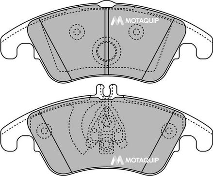Motaquip LVXL1424 - Komplet Pločica, disk-kočnica www.molydon.hr