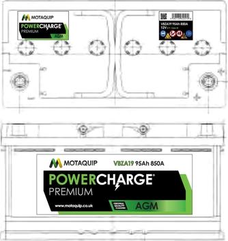 Motaquip VBZA19 - Akumulator  www.molydon.hr
