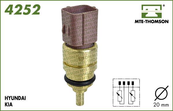 MTE-Thomson 4252 - Senzor, temperatura rashladne tekućinu www.molydon.hr