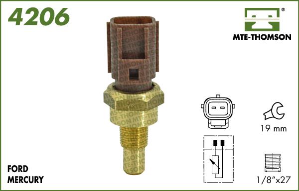 MTE-Thomson 4206 - Senzor, temperatura rashladne tekućinu www.molydon.hr