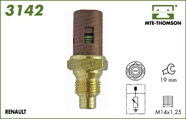 MTE-Thomson 3142 - Senzor, temperatura rashladne tekućinu www.molydon.hr