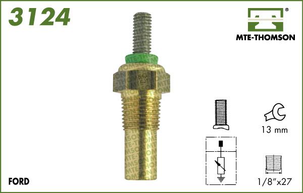 MTE-Thomson 3124 - Senzor, temperatura rashladne tekućinu www.molydon.hr