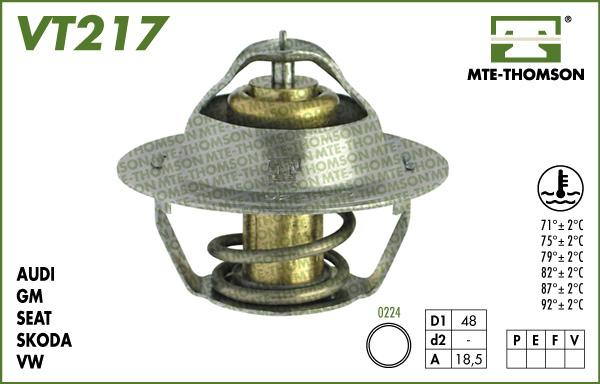 MTE-Thomson VT217.87 - Termostat, rashladna tekućinu www.molydon.hr