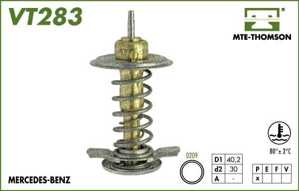 MTE-Thomson VT283.80 - Termostat, rashladna tekućinu www.molydon.hr