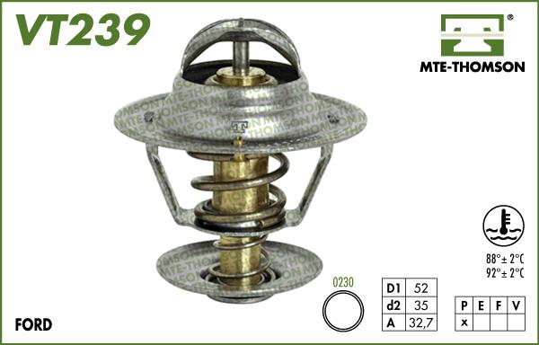 MTE-Thomson VT239.88 - Termostat, rashladna tekućinu www.molydon.hr