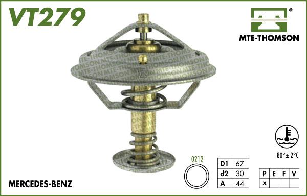 MTE-Thomson VT279.80 - Termostat, rashladna tekućinu www.molydon.hr