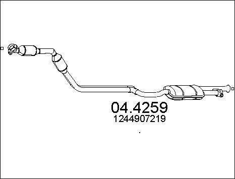 MTS 04.4259 - Katalizator www.molydon.hr