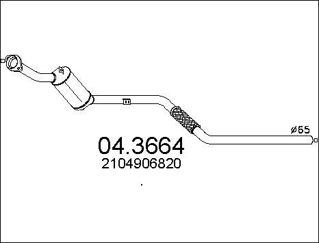 MTS 04.3664 - Katalizator www.molydon.hr