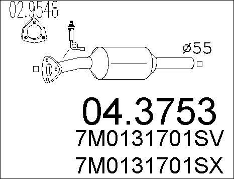 MTS 04.3753 - Katalizator www.molydon.hr