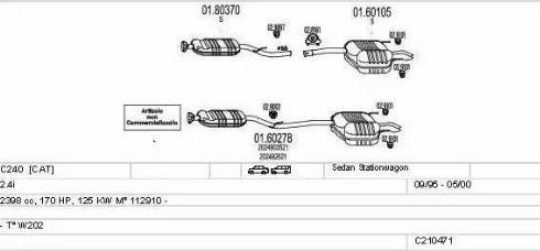 MTS C210471009709 - Ispušni sistem www.molydon.hr