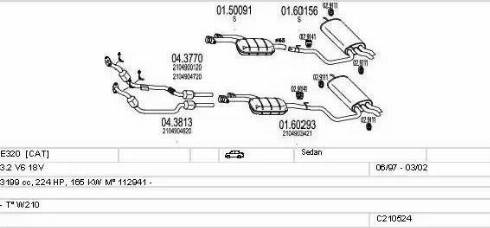 MTS C210524008975 - Ispušni sistem www.molydon.hr