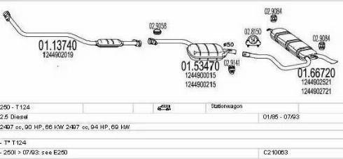 MTS C210063004101 - Ispušni sistem www.molydon.hr