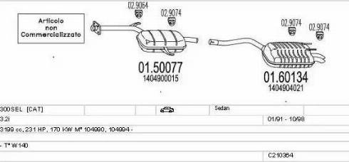 MTS C210364008356 - Ispušni sistem www.molydon.hr