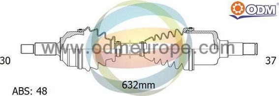 Multiparts 18-141031 - Pogonska osovina www.molydon.hr
