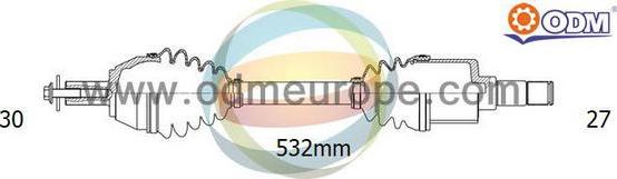 Multiparts 18-141160 - Pogonska osovina www.molydon.hr
