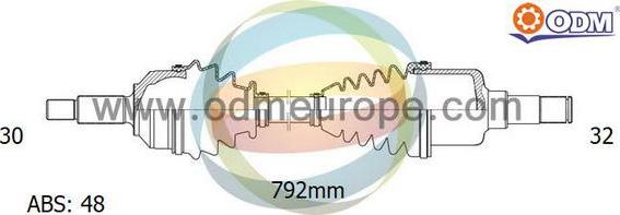 Multiparts 18-143091 - Pogonska osovina www.molydon.hr