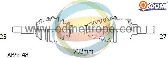 Multiparts 18-143161 - Pogonska osovina www.molydon.hr