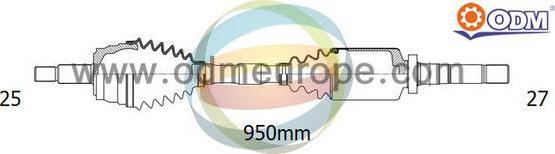 Multiparts 18-142100 - Pogonska osovina www.molydon.hr