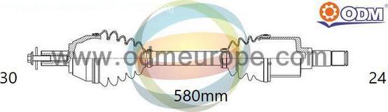 Multiparts 18-142340 - Pogonska osovina www.molydon.hr