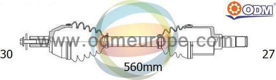 Multiparts 18-142330 - Pogonska osovina www.molydon.hr