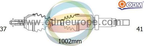 Multiparts 18-142260 - Pogonska osovina www.molydon.hr