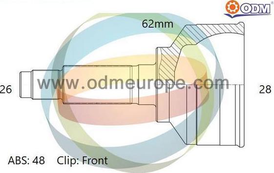 Multiparts 12-141481 - Kardan, Pogonska osovina www.molydon.hr