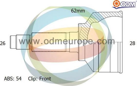 Multiparts 12-141425 - Kardan, Pogonska osovina www.molydon.hr