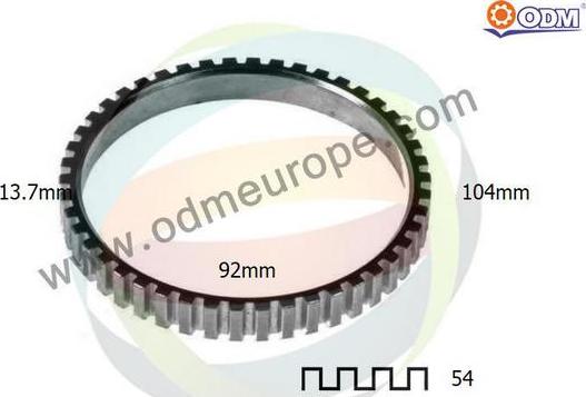 Multiparts 26-140006 - Senzorski prsten, ABS www.molydon.hr