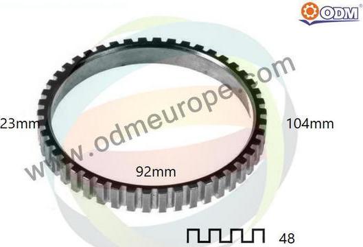 Multiparts 26-140012 - Senzorski prsten, ABS www.molydon.hr