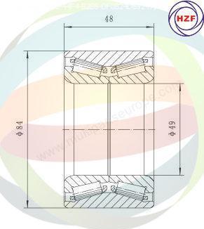 Multiparts 70-140060 - Komplet Ležaja kotača www.molydon.hr