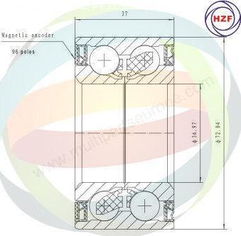 Multiparts 70-290094 - Komplet Ležaja kotača www.molydon.hr