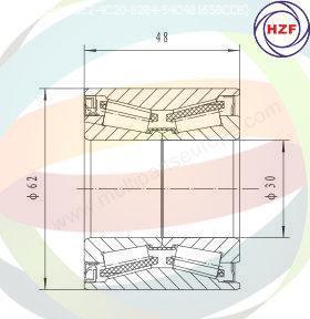 Multiparts 70-290102 - Komplet Ležaja kotača www.molydon.hr
