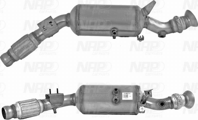 NAP CAD10352 - DPF filter, filter čestica www.molydon.hr