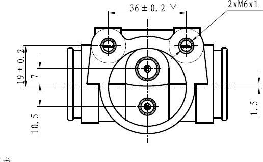 National NWC5044 - Kočioni cilindar kotača www.molydon.hr