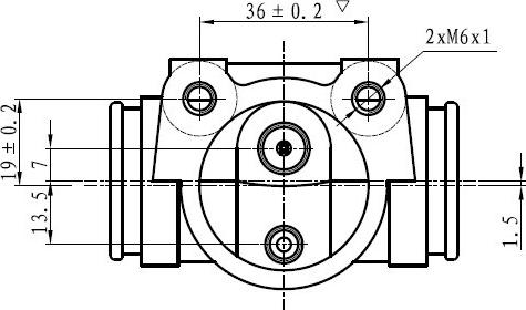 National NWC5036 - Kočioni cilindar kotača www.molydon.hr