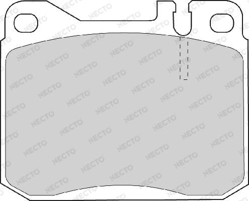 Necto FD4137A - Komplet Pločica, disk-kočnica www.molydon.hr