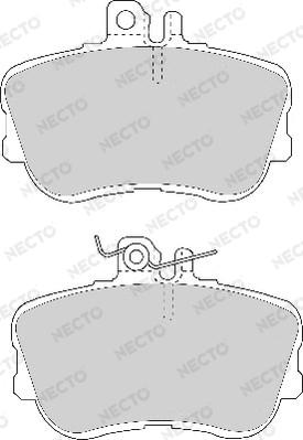 Necto FD6583A - Komplet Pločica, disk-kočnica www.molydon.hr