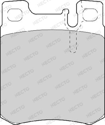 Necto FD6641A - Komplet Pločica, disk-kočnica www.molydon.hr