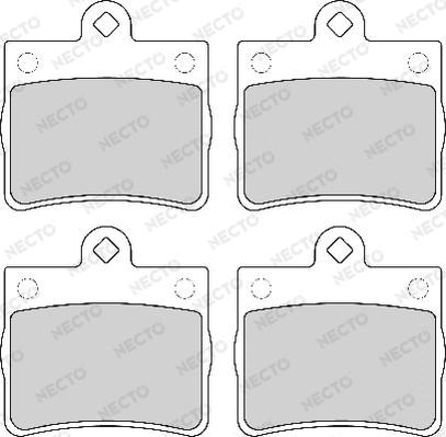 Necto FD6794A - Komplet Pločica, disk-kočnica www.molydon.hr