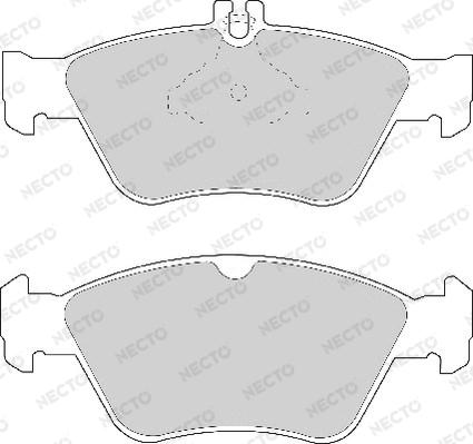 Necto FD6749A - Komplet Pločica, disk-kočnica www.molydon.hr