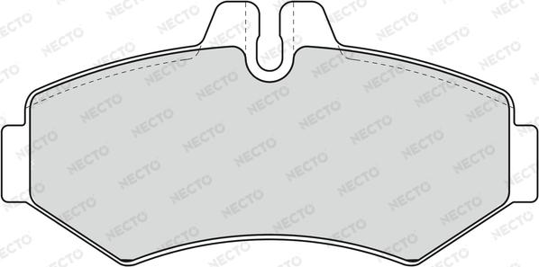 Necto FD6784V - Komplet Pločica, disk-kočnica www.molydon.hr