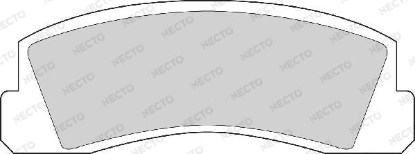 Necto FD825A - Komplet Pločica, disk-kočnica www.molydon.hr