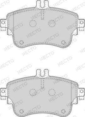 Necto FD7560A - Komplet Pločica, disk-kočnica www.molydon.hr