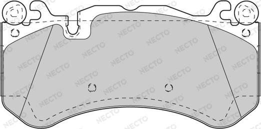 Necto FD7516A - Komplet Pločica, disk-kočnica www.molydon.hr