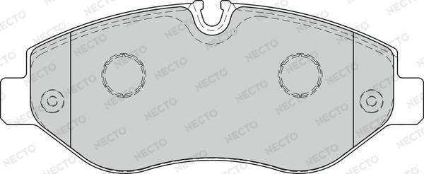 Necto FD7581V - Komplet Pločica, disk-kočnica www.molydon.hr
