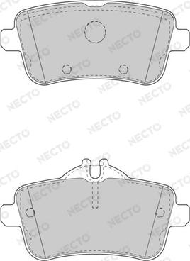 Necto FD7601A - Komplet Pločica, disk-kočnica www.molydon.hr