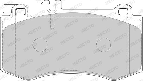 Necto FD7629A - Komplet Pločica, disk-kočnica www.molydon.hr